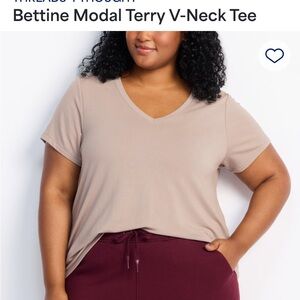 Threads 4 Thought V-Neck Tee - Beige